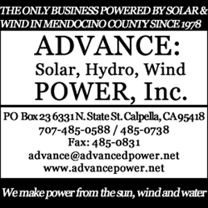 Advance Solar Hydro Wind Power