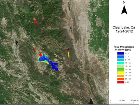Clear Lake California: Analysis of Chlorophyll-a, Cyanobacteria,