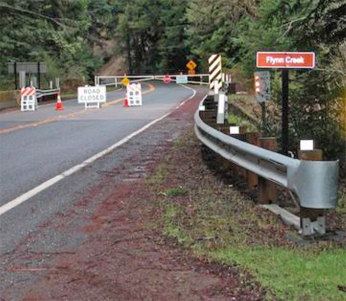 FlynnCreekRdClosed