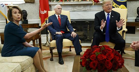 PelosiPenceTrump