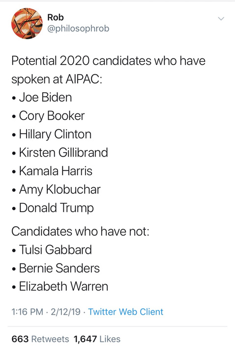 AIPACcandidates
