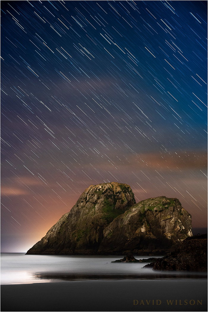Camel Rock, Houda Point Beach, Humboldt County, California. February 22, 2019.