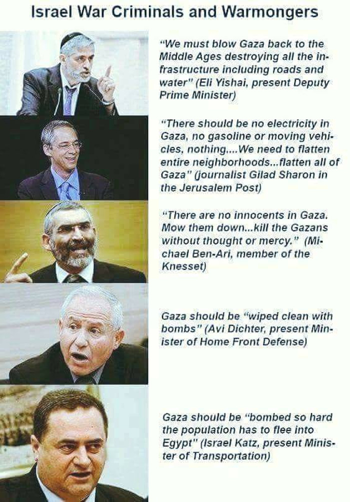 IsraelWarCriminals