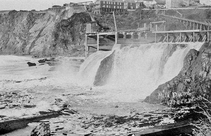 ElkWaterLeavingMillPondDam