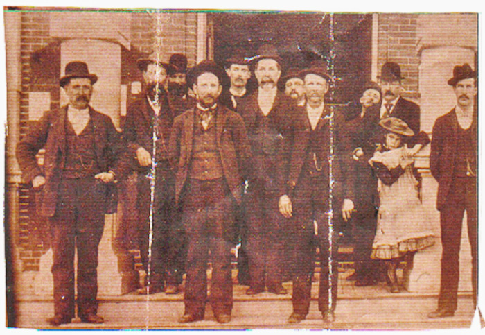 SupervisorAlbertRuddockPhilofrontsecondfromleft1895