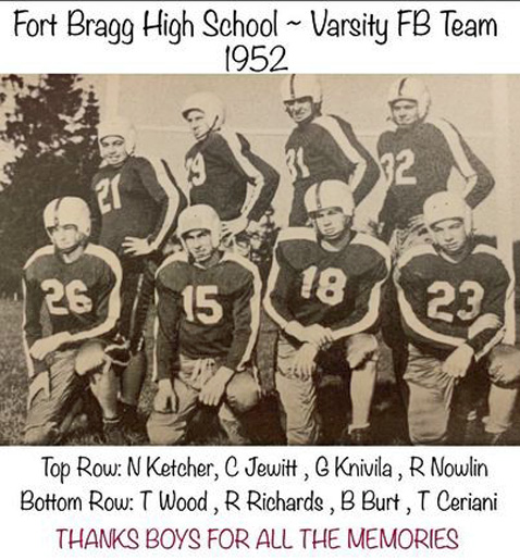 FortBraggFootball1952