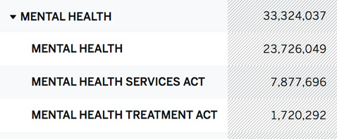 MentalHealthBudget