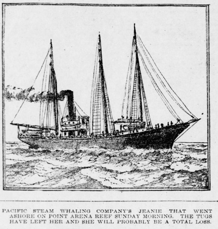 WhalingShipJeannieAground