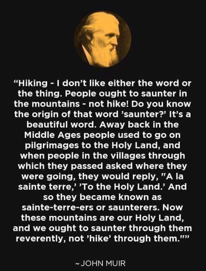 JohnMuirOnHiking